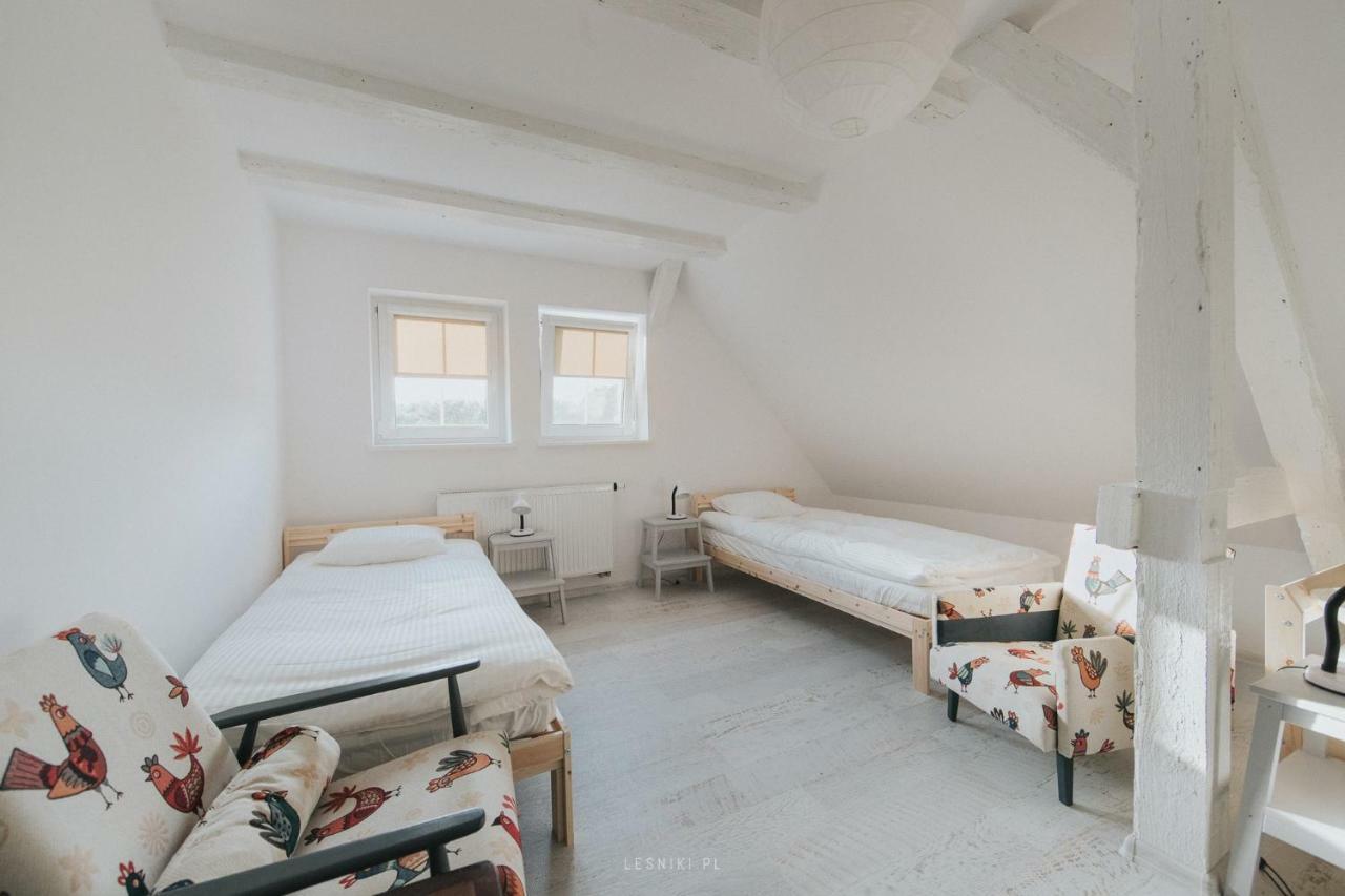 Ferienwohnung Lesniki Babimost Exterior foto